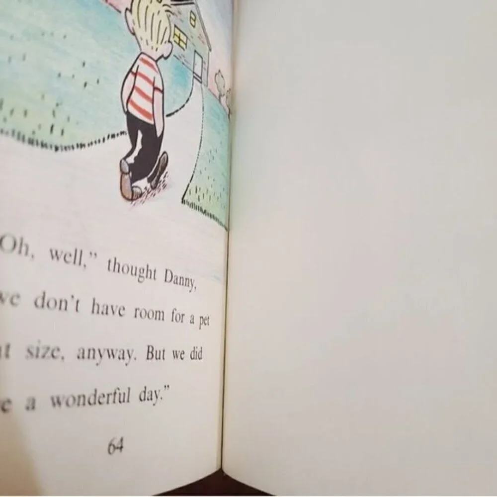 Vintage 1958 Danny and The Dinosaur by Syd Hoff An I Can Read Book Hardcover